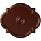 Ekena Millwork Waltz Ceiling Medallion (Fits Canopies up to 5 1/4"), 24"W x 20 1/2"H x 1 1/8"P, Antique Copper CM24WAACS - alternate 1
